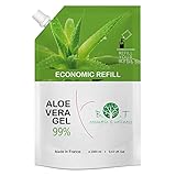 Aloe Vera Gel Bio Lanzarote - Gesicht, Körper und Haar. Feuchtigkeitsgel...