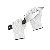 Schnittschutzhandschuhe Größe M – Level 5 Schutz, Lebensmittelecht, EN...