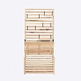 Home Deluxe - Balkon-Sichtschutz - Orelia - Maße 80 x 40 x 171 cm I...