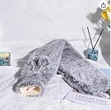BOLEi Extra Lang Wärmflasche mit Bezug Flauschig,Auslaufsicher &...