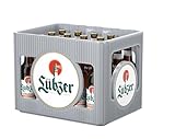 Lübzer Schwarzbier, Kasten Mehrweg (20 x 0,5 L), Kasten Schwarzbier