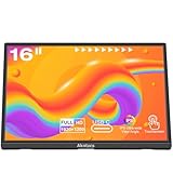 Akntzcs Tragbarer Touchscreen Monitor, 16 Zoll FHD 1920 x 1200P...