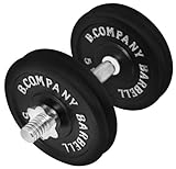 Guss Kurzhantel-Set 22,5Kg (1 x Kurzhantelstange 35cm und 4x5Kg...