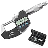 AUTOUTLET Micrometer Digitale Bügelmessschrauben 0-25 mm/...