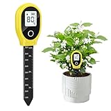 Bodenmessgerät,Boden Feuchtigkeitsmesser für Pflanzen Digital Plant...