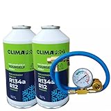 PAG Turbo GmbH CLIMAPRO Ersatz Kältemittel R134a für Auto Klimaanlage...