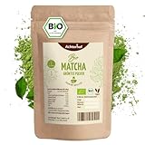 vom Achterhof Bio Matcha Grüntee Pulver 100g | Matcha Tee | naturrein und...