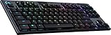 Logitech G915 TKL Tenkeyless Lightspeed RGB Mechanische Gaming-Tastatur...