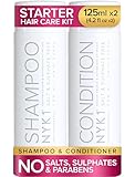 NYK1 Sulfatfreies Haarshampoo und Conditioner (Starter-Set, 125 ml x 2),...