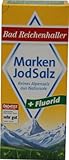 Bad Reichenhaller Jodsalz mit Fluor, 12er Pack 500 g Packung