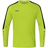 JAKO Kinder Torwart-Trikot Power (Langarm), Neongrün, 140