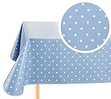 Wachstuch Tischdecke Wachstuchtischdecke Abwaschbar Eckig 140 x 180 cm...