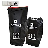 SELBST-SICHER Accu Safe XL | feuerfeste Akkutasche für Ebikes & Co Laden,...