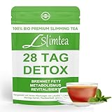 Detox Tee zum Abnehmen, 28 Tage Kräutertee zur Gewichtsreduktion –...