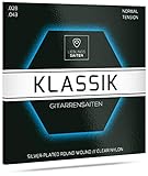 Gitarrensaiten Konzertgitarre - Premium Nylon-Saiten für Klassische-,...