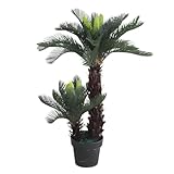 Lacers SMARAGDLINE Kunstpalme Cycas 90cm kunstpflanze Künstliche Pflanzen...