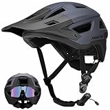 Favoto Mountainbike Fahrradhelm mit Schirm Leicht - Doppelte Inmould...