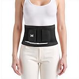 Zimoer Rückenstütze Gürtel - Atmungsaktive Lendenwirbelstütze mit 5...