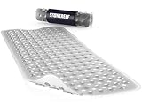 Badewannenmatte rutschfest 101x40 cm – Antirutschmatte für Badewanne &...
