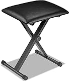 MAMIZO Keyboard Hocker Höhenverstellbare, Klavierhocker X-förmiger,...
