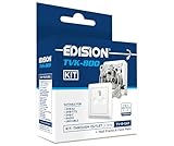 EDISION Antennendose Sat TVK-800 Kit: Durchgangsdose TV-R-SAT...