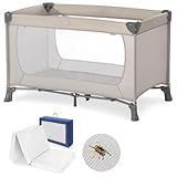 hauck Baby Reisebett Set Dream N Play mit extra Alvi Komfort Matratze und...