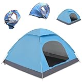 Pop Up Zelt 2 Personen, Automatisches Wurfzelt 2 Personen Wasserdicht,...