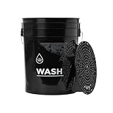 CLEANTECH CO Autowascheimer 20L mit Schmutzsieb - schwarz - optimale...