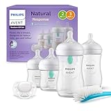 Philips Avent Babyflaschen mit AirFree Ventil, Geschenkset für Neugeborene...