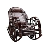 Rattan Schaukelstuhl für Balkon, Zuhause Freizeit und Outdoor -...