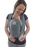 Babytragetuch mit Vordertasche inkl. Baby Wrap Carrier Tasche und Anleitung...