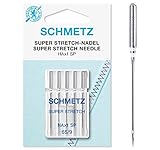 SCHMETZ | 5 Nähmaschinennadeln | Super Stretch | HAX1 SP | Nadeldicke...