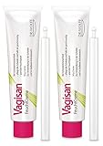 Vagisan FeuchtCreme - 2 x 50 g I hormonfreie Intim-Creme gegen...
