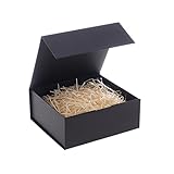 Geschenkboxen mit Band und Deckel,20x18x8cm,Schwarze...