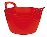 Kerbl Trog FlexBag (Gewicht: 680 g, Inhalt: 28 l. rot, Zwei Griffe,...