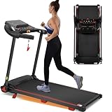 Laufband für Zuhause, Laufband klappbar, Laufbänder bis 14 km/h, max....