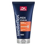 Wellaflex Men Power Definition Gel | Ultimativer Halt Styling Haargel |...