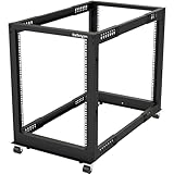 StarTech.com 4-Pfosten 15 HE Mobiles Open Frame Serverrack, 19 Zoll...