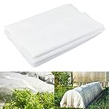 KINGLAKE Vlies Garten Pflanzenvlies Frostschutz 1.6X10m - 30g/m²...