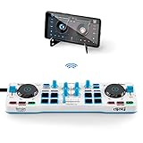 HERCULES DJControl Mix Blue Edition - Kabelloser DJ-Controller mit...