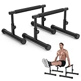 IMAYCC Verstellbare Parallettes Handstand Barrenm, 2 in 1 Push Up Bar...