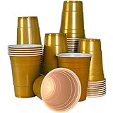 50 Goldene Becher - Original 16 oz Gold Cups (ca 500ml) | Echte...