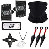 Niumowang Cosplay Zubehör Set, Prop Kunststoff set, Halskette, 1 Paar...