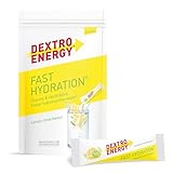 Dextro Energy Fast Hydration Lemon Lime - 25 Sticks - Elektrolyte Pulver...