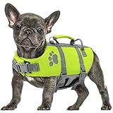 Queenmore Hundeschwimmweste Große Hunde, Ripstop Schwimmweste Hund,...