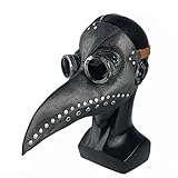 FUXHBFB Schnabelmaske Halloween Mittelalter Pest Maske Plague Arzt...