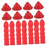 HOLIDYOYO 20 Stück Teiliges Caulk Caps aus Flexiblem Latex Passend für...