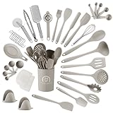 Küchenhelfer Set, 43 teiliges Küchenutensilien Set. Kochlöffel Set...