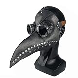 HXIZMY Halloween/Carnival Pest Doktor Maske, Vogel Schnabelmaske, Lange...