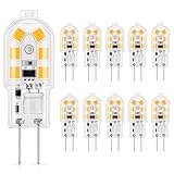 DiCUNO G4 LED Lampen, Warmweiß 3000K, 1.5W ersetzt 15-20W Halogen, 160lm,...